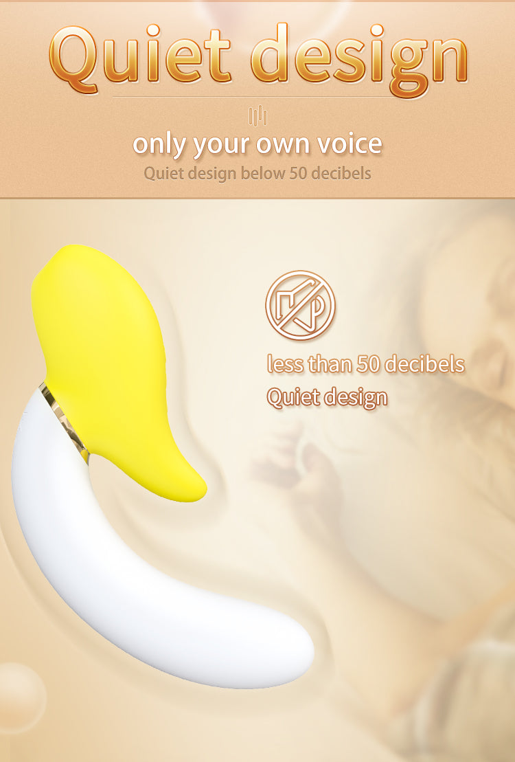 Rung chuối xoay sạc dễ thương biến khoái nhỏ xinh