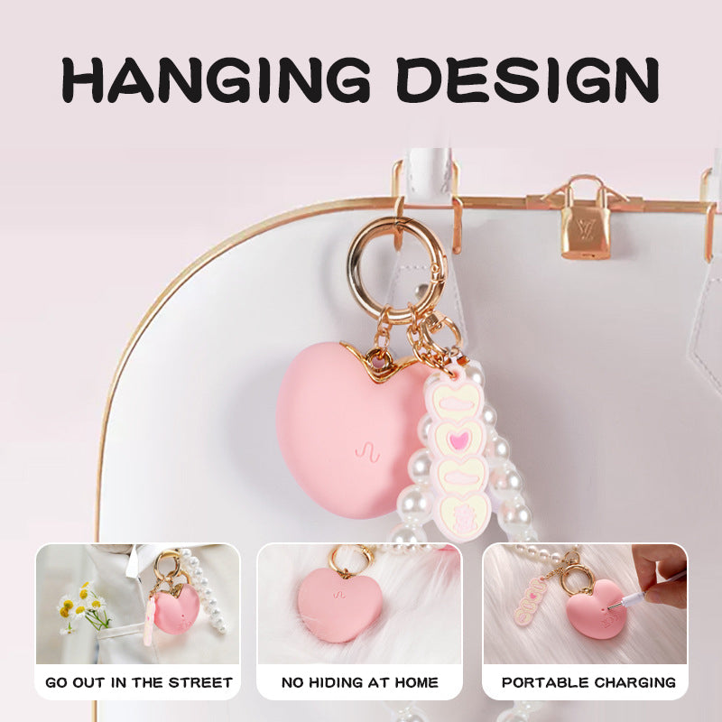 Pink Pendant Rung Tim APP Bí Mật Nhỏ