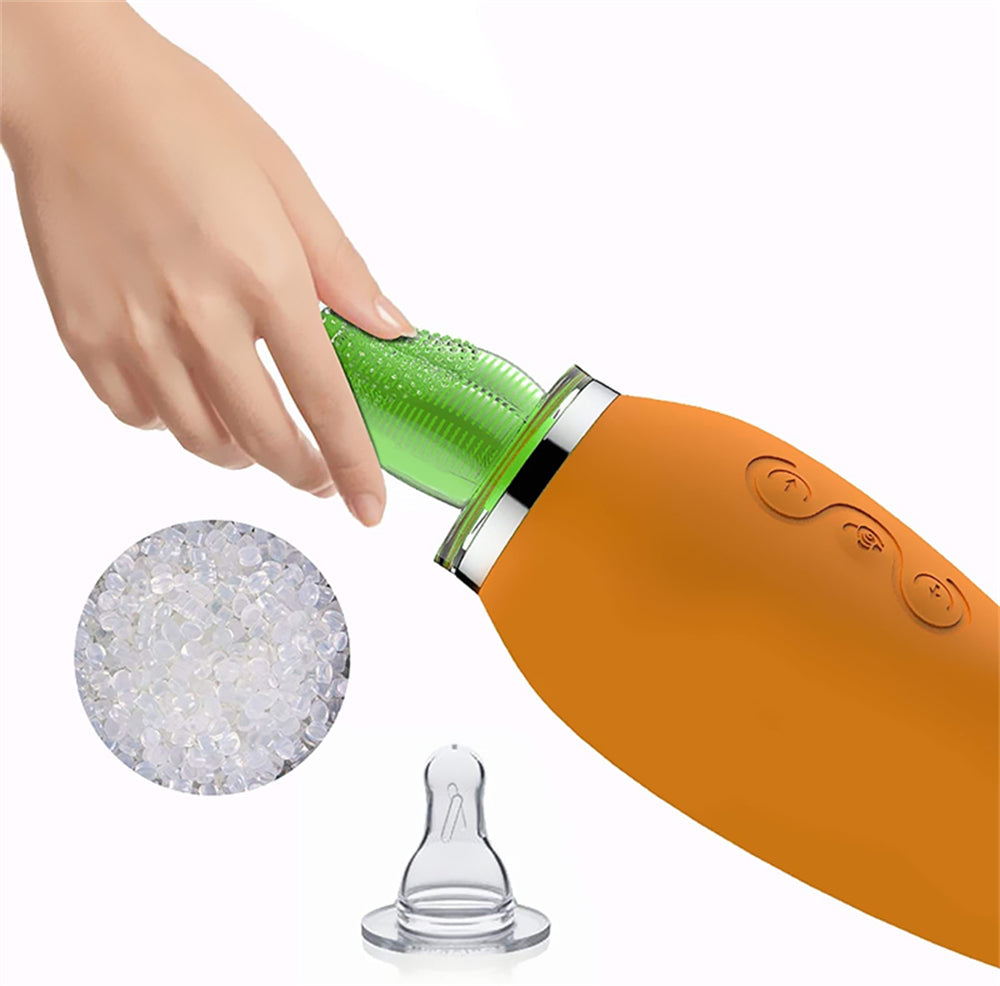 Cà Rốt Liếm Rung USB Nhỏ Cute Thật Sướng Siêu Dễ Thương