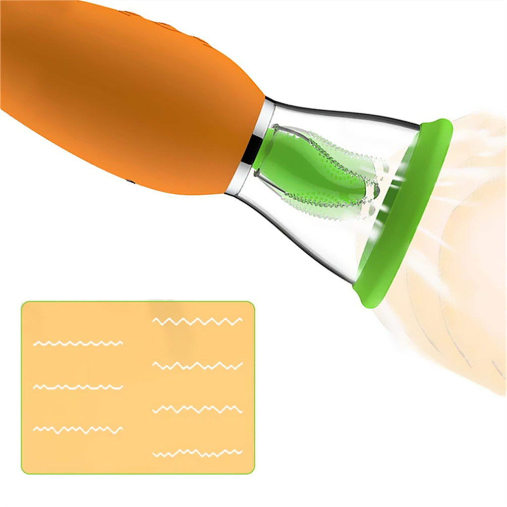 Cà Rốt Liếm Rung USB Nhỏ Cute Thật Sướng Siêu Dễ Thương