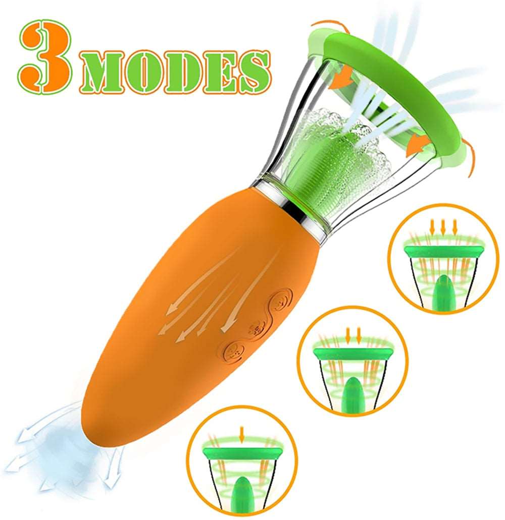 Cà Rốt Liếm Rung USB Nhỏ Cute Thật Sướng Siêu Dễ Thương
