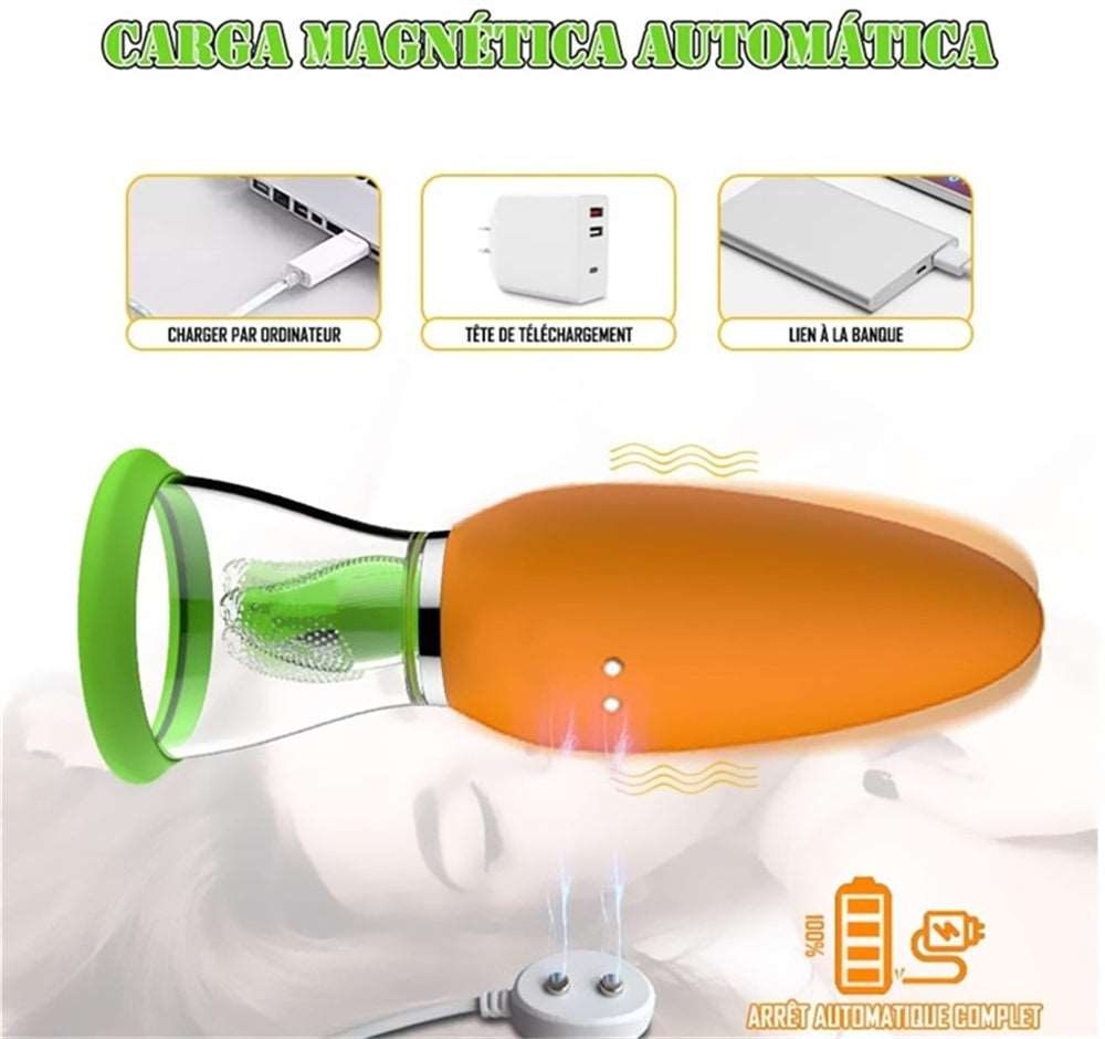 Cà Rốt Liếm Rung USB Nhỏ Cute Thật Sướng Siêu Dễ Thương