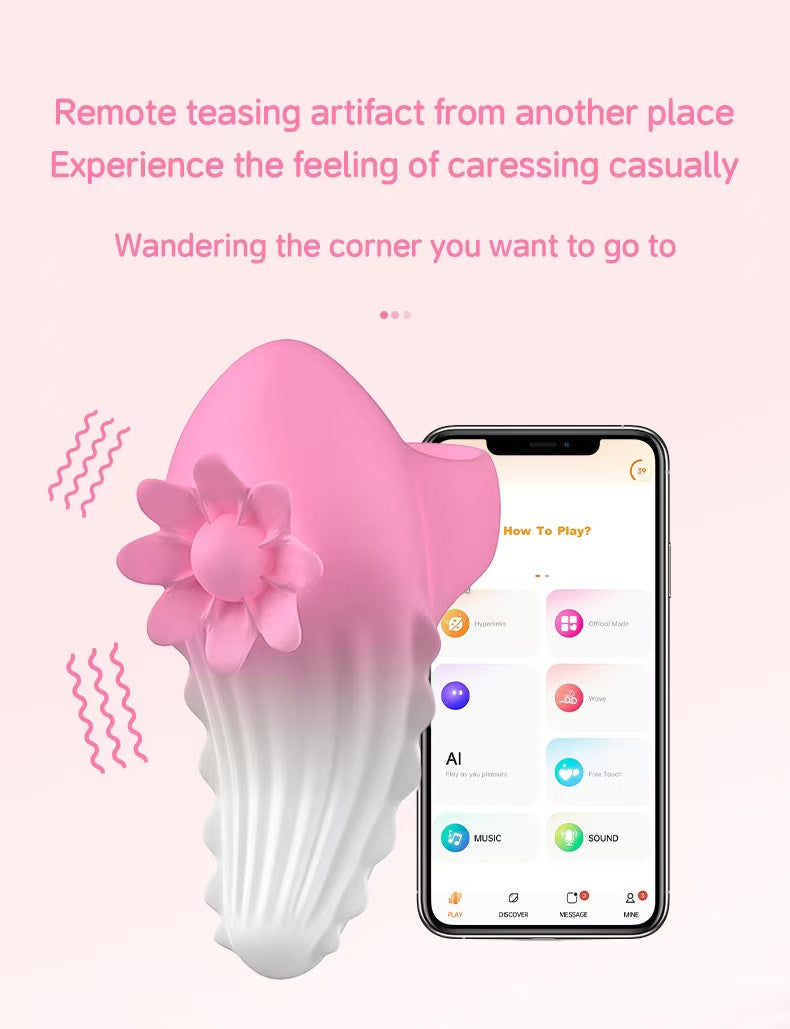Sunflower Ngón Tay Rung App Chống Nước Nhỏ Mạnh