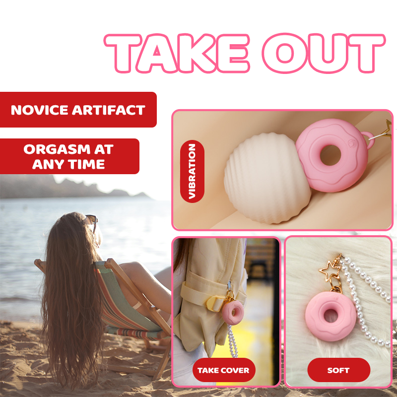 Donut Necklace Rung kín đáo điều khiển app