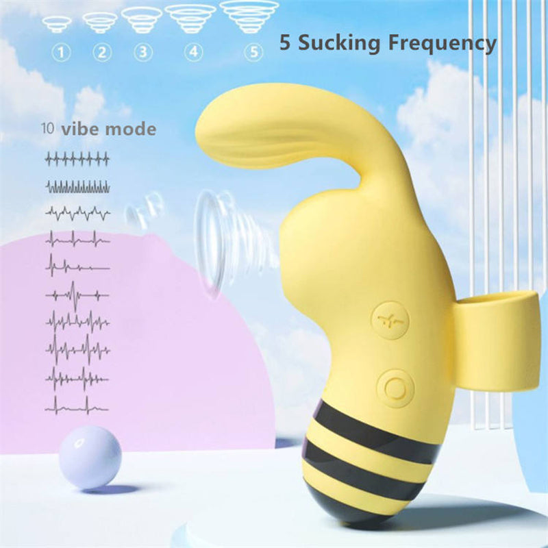 Máy Mút Little Bee 10 Chế Độ Rung Âm Đạo Siêu Sướng