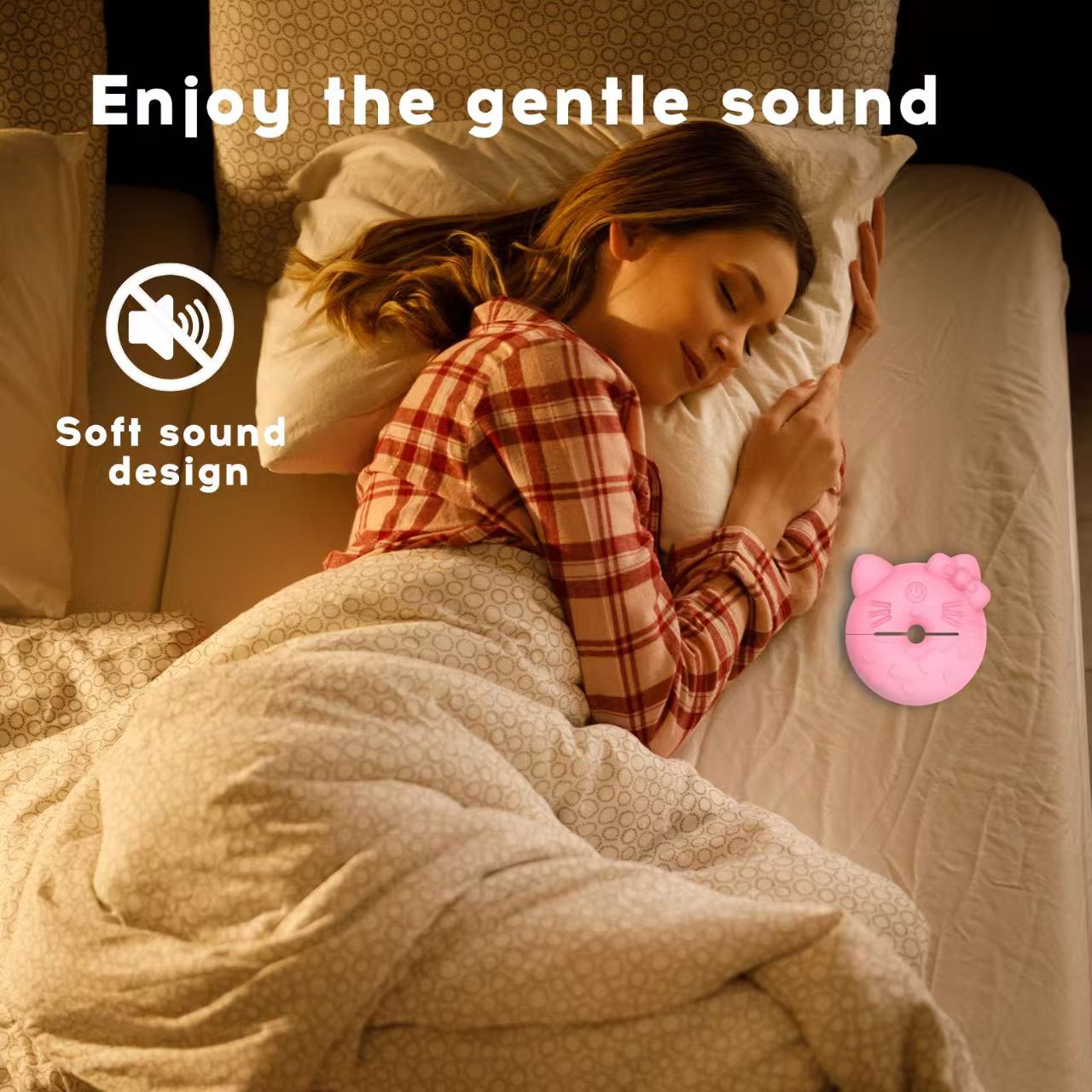 Hello Kitty Rung Núm Vú Hồng Dễ Thương Foreplay Đỉnh