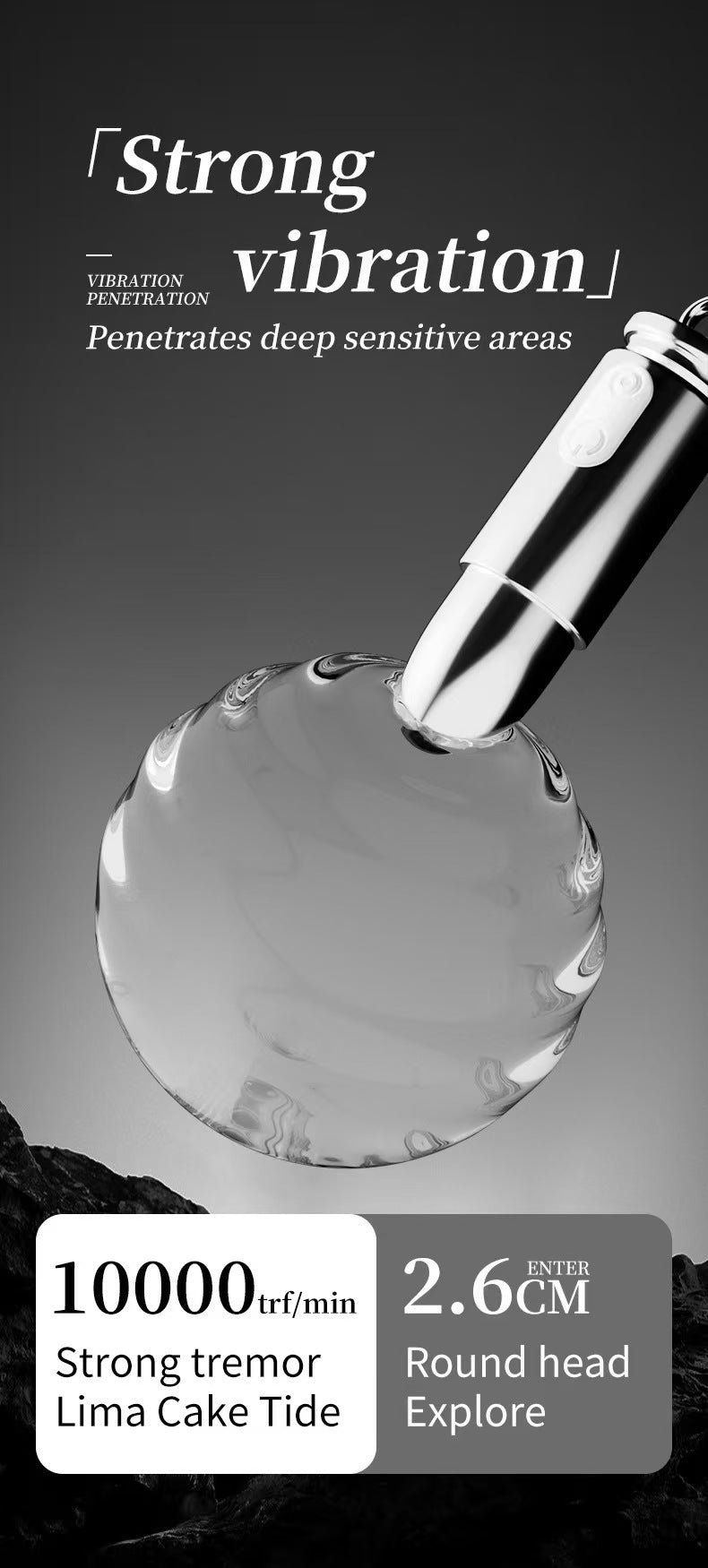 Bullet Rung Vòng Cổ Silver Ẩn Bí Mật Nóng Bỏng