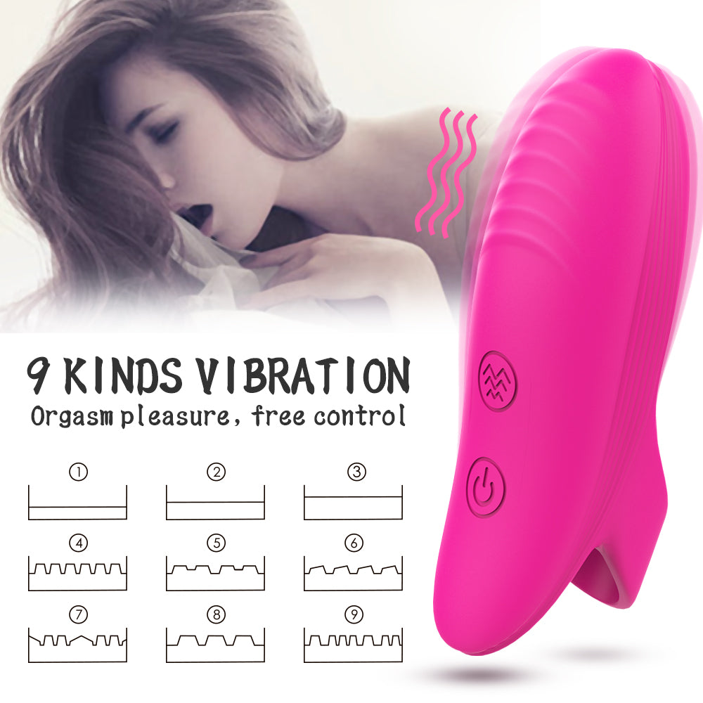 Ngón Tay Rung USB Silicone Mềm Đeo Dễ Dàng