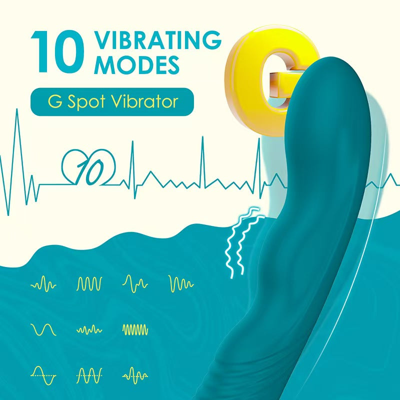 G-spot Rotating Vibrator Waterproof Xoay Mạnh 4.5cm