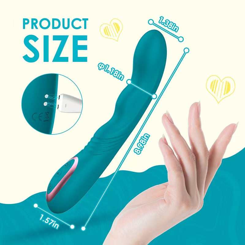 G-spot Rotating Vibrator Waterproof Xoay Mạnh 4.5cm