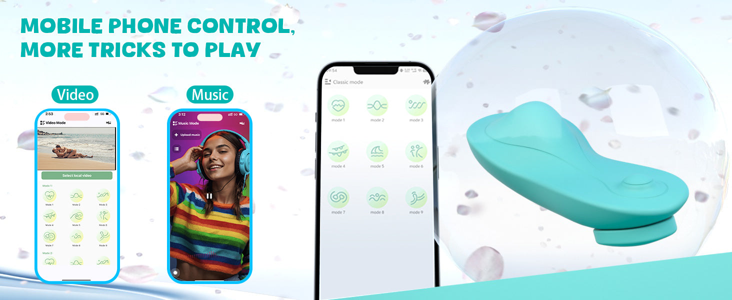 Quần Lót Rung Xanh Từ Xa 9 Chế Độ Kín Đáo