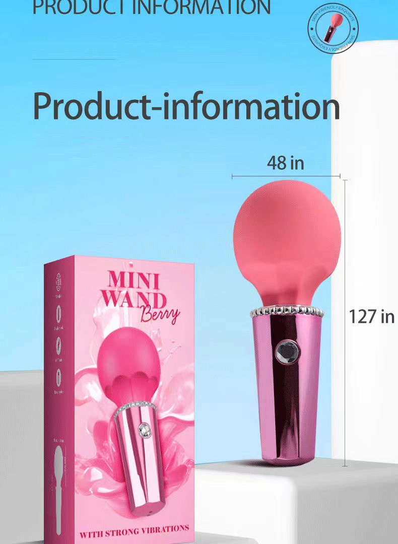 Gem Ice Cream Đũa Rung Mini Dễ Thương Ngọt Ngào Mạnh