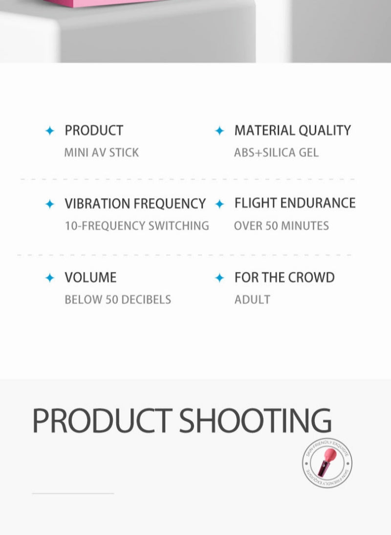 Gem Ice Cream Đũa Rung Mini Dễ Thương Ngọt Ngào Mạnh