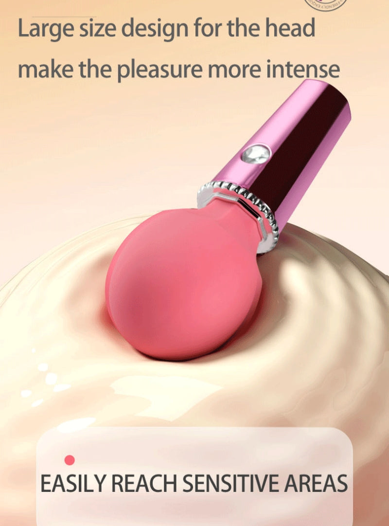 Gem Ice Cream Đũa Rung Mini Dễ Thương Ngọt Ngào Mạnh