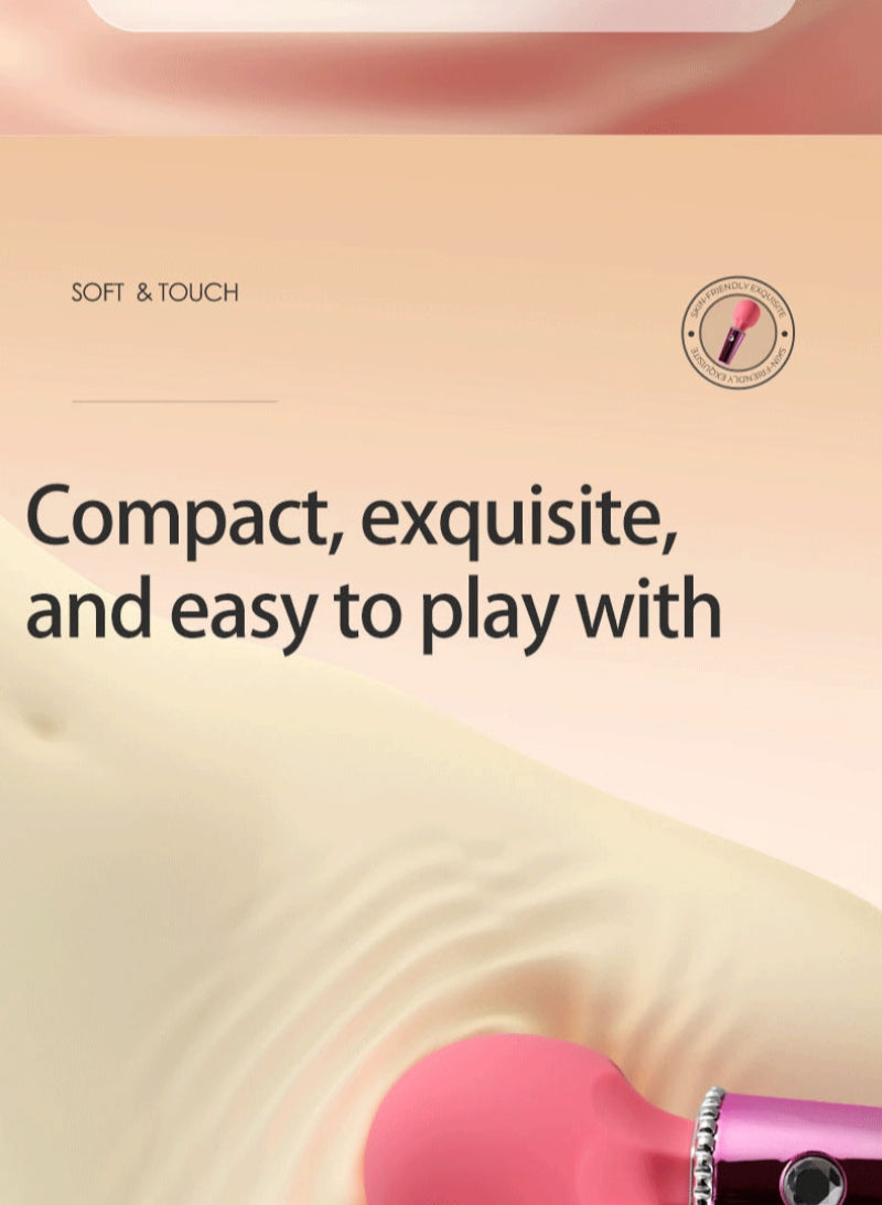 Gem Ice Cream Đũa Rung Mini Dễ Thương Ngọt Ngào Mạnh