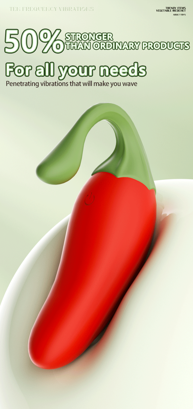 Vibrators Rau Củ Five Vegetable G-Spot Vui Nhộn Bí Mật