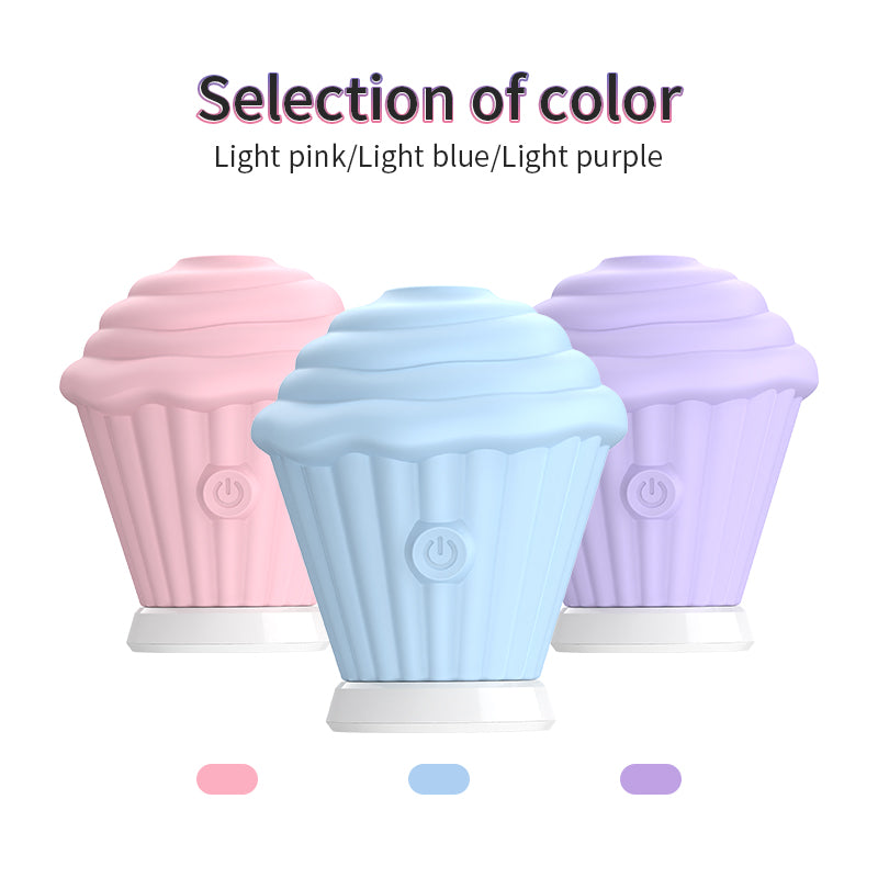 Cupcakes Mút Âm Hồng Rung Cute Nhỏ Ngọt Ngào