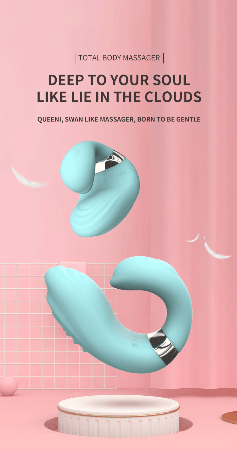 Queeni Swan Kisstoy Vòng Rung Ngón Thiên Nga Thú Vị