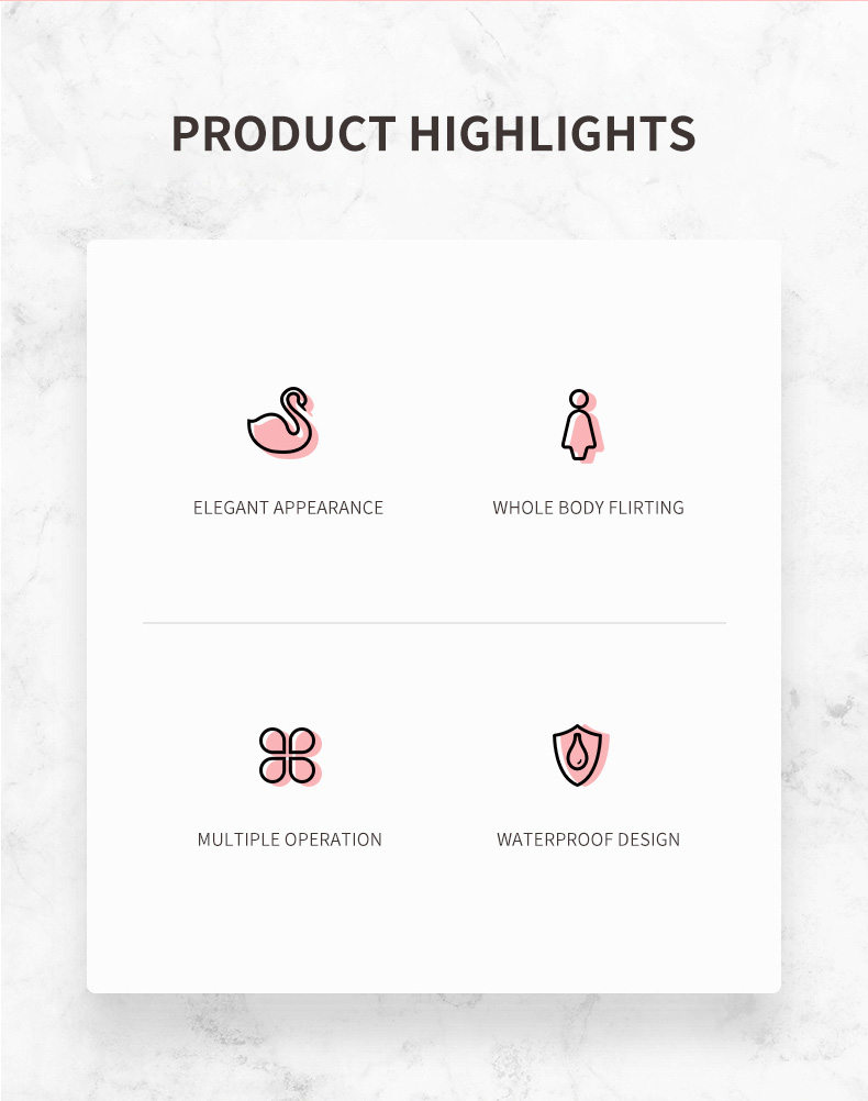 Queeni Swan Kisstoy Vòng Rung Ngón Thiên Nga Thú Vị