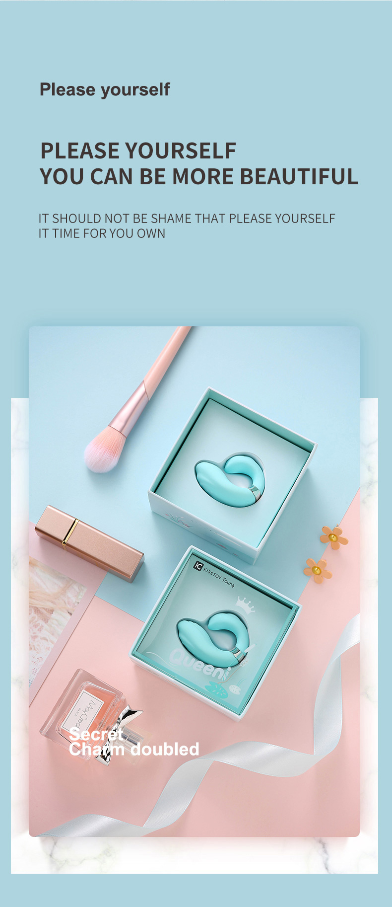 Queeni Swan Kisstoy Vòng Rung Ngón Thiên Nga Thú Vị