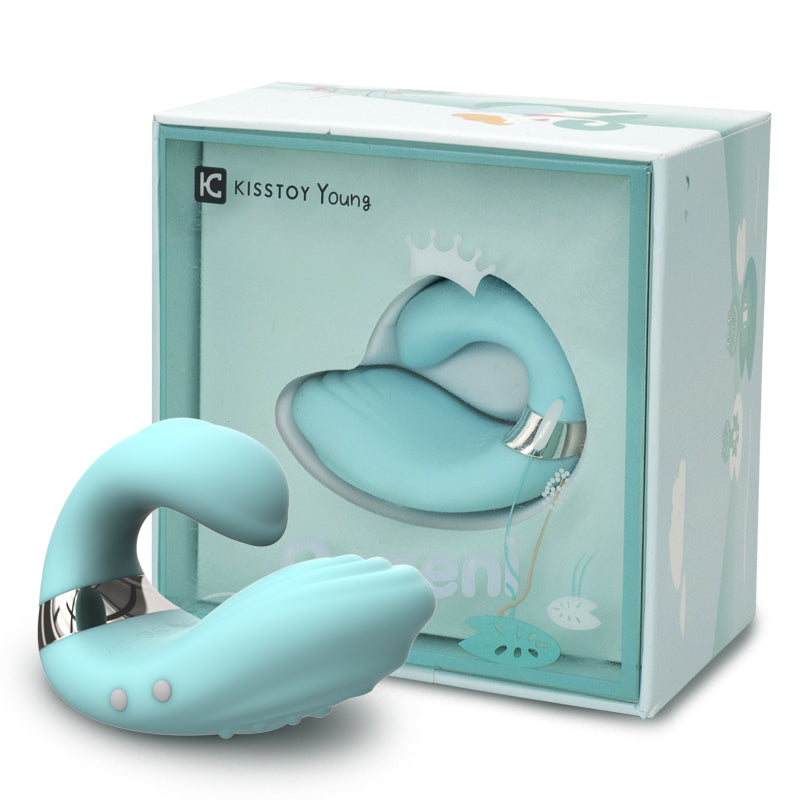 Kisstoy Queeni Swan Vòng Rung Ngón Tay Thú Vị