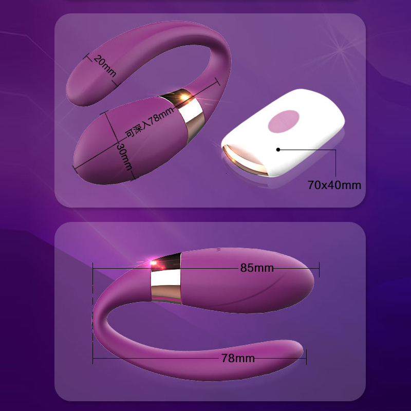 DIBE-1836 Vibrator Cặp Đôi Âm Đạo Clit Niềm Vui Chung