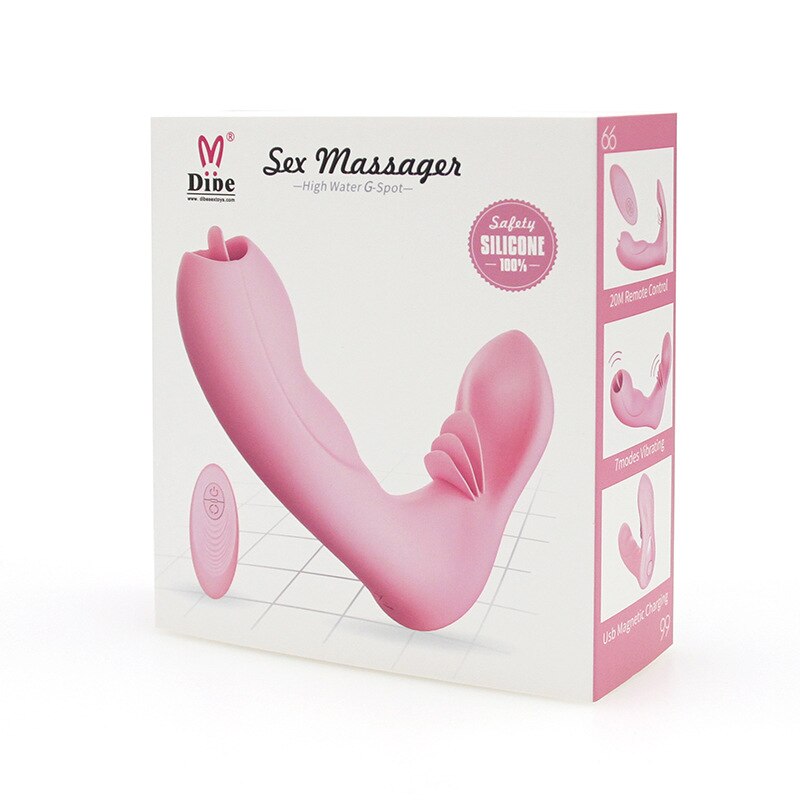 Dibe Vòng Rung Đeo Dương Vật App Đôi Sốc Mạnh