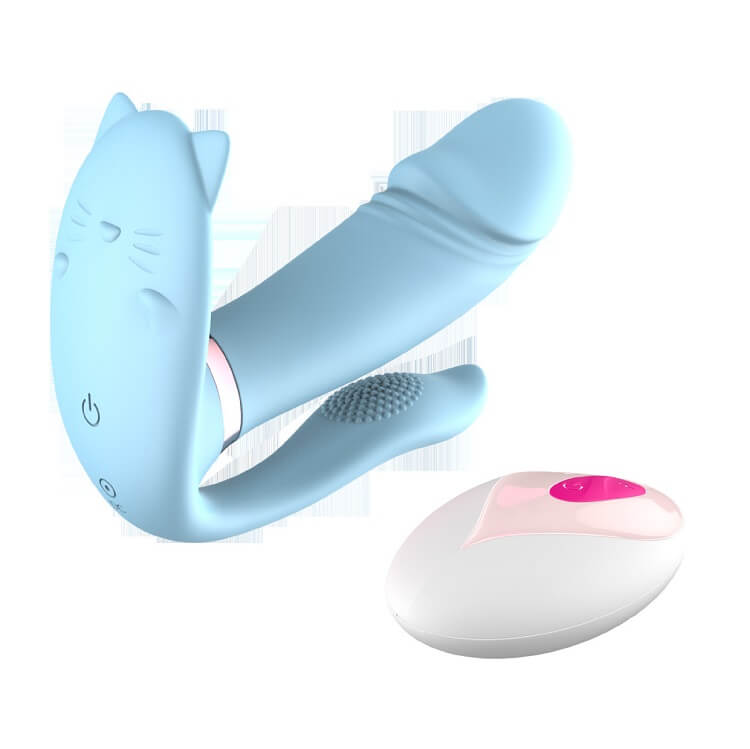 Secwell Cute Cat Vibrator 3 Motor, Bí Mật 9 Mode