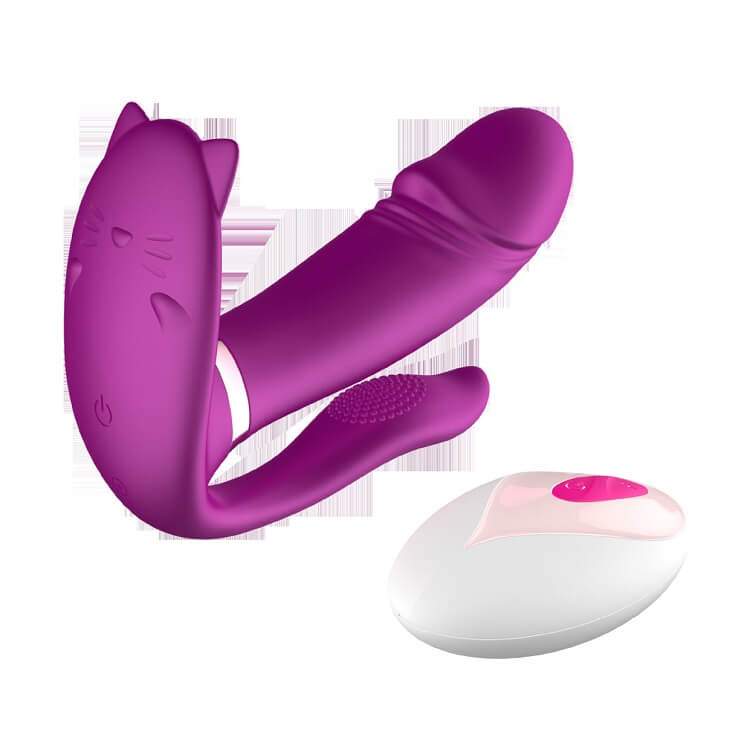 Secwell Cute Cat Vibrator 3 Motor, Bí Mật 9 Mode