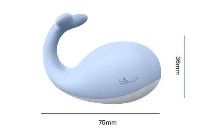 Young Doris Kiss Toy Trứng Rung Cá Voi Vui Nhộn