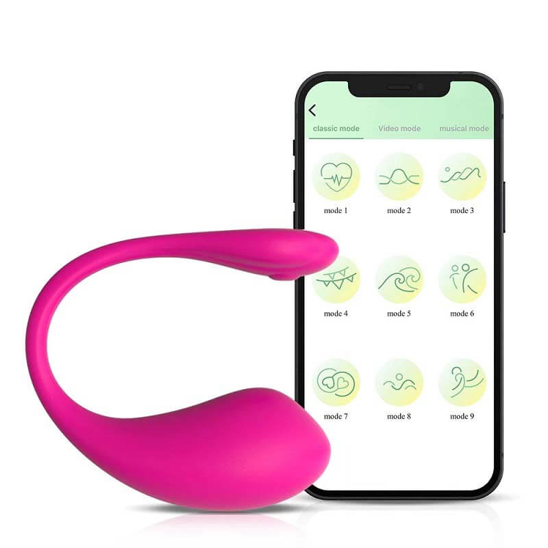NBQ G204 Rung Đeo U Hình App Điều Khiển Xa