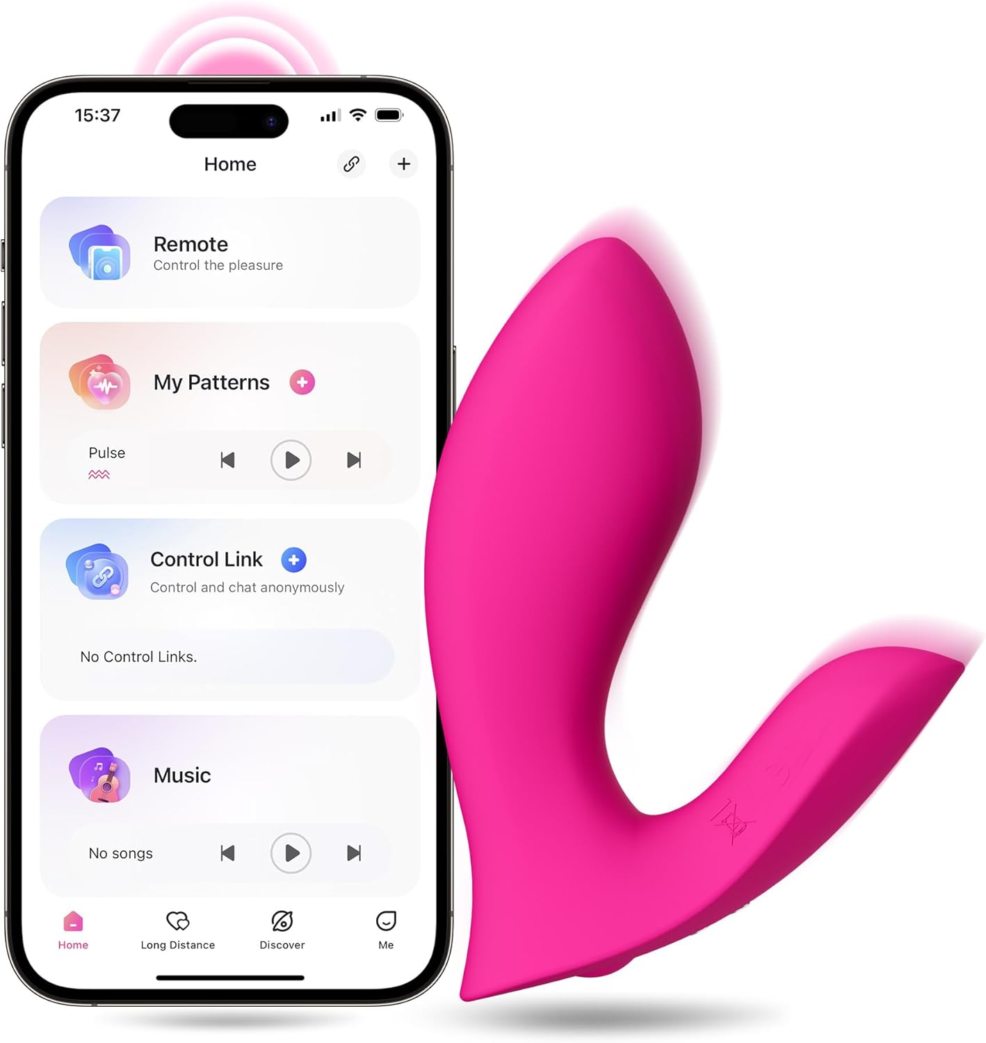 Lovense Flexer Máy Rung G-spot Đeo App Điều Khiển Siêu Thoải Mái