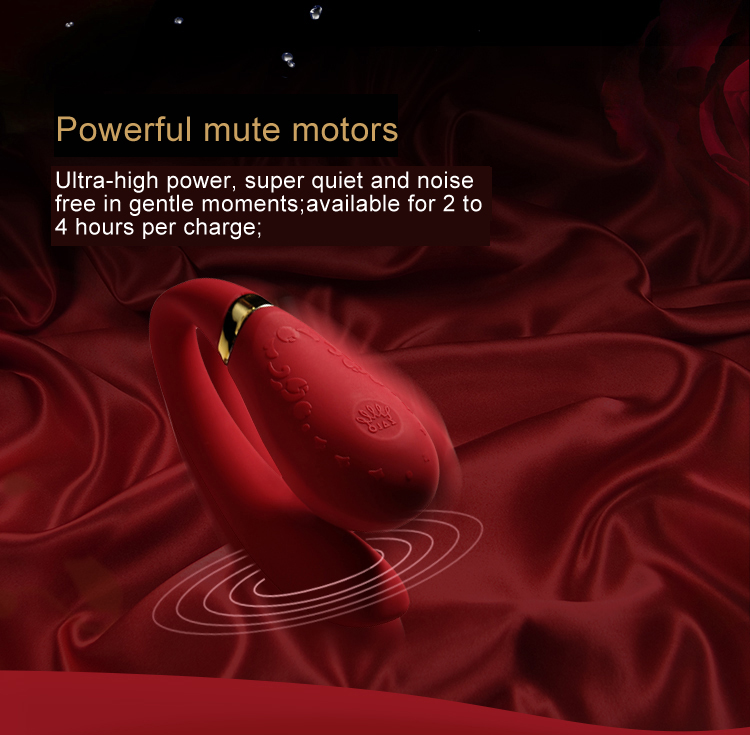 ZALO Fanfan Massager Đôi Remote Pháp Sướng Ngất Ngây