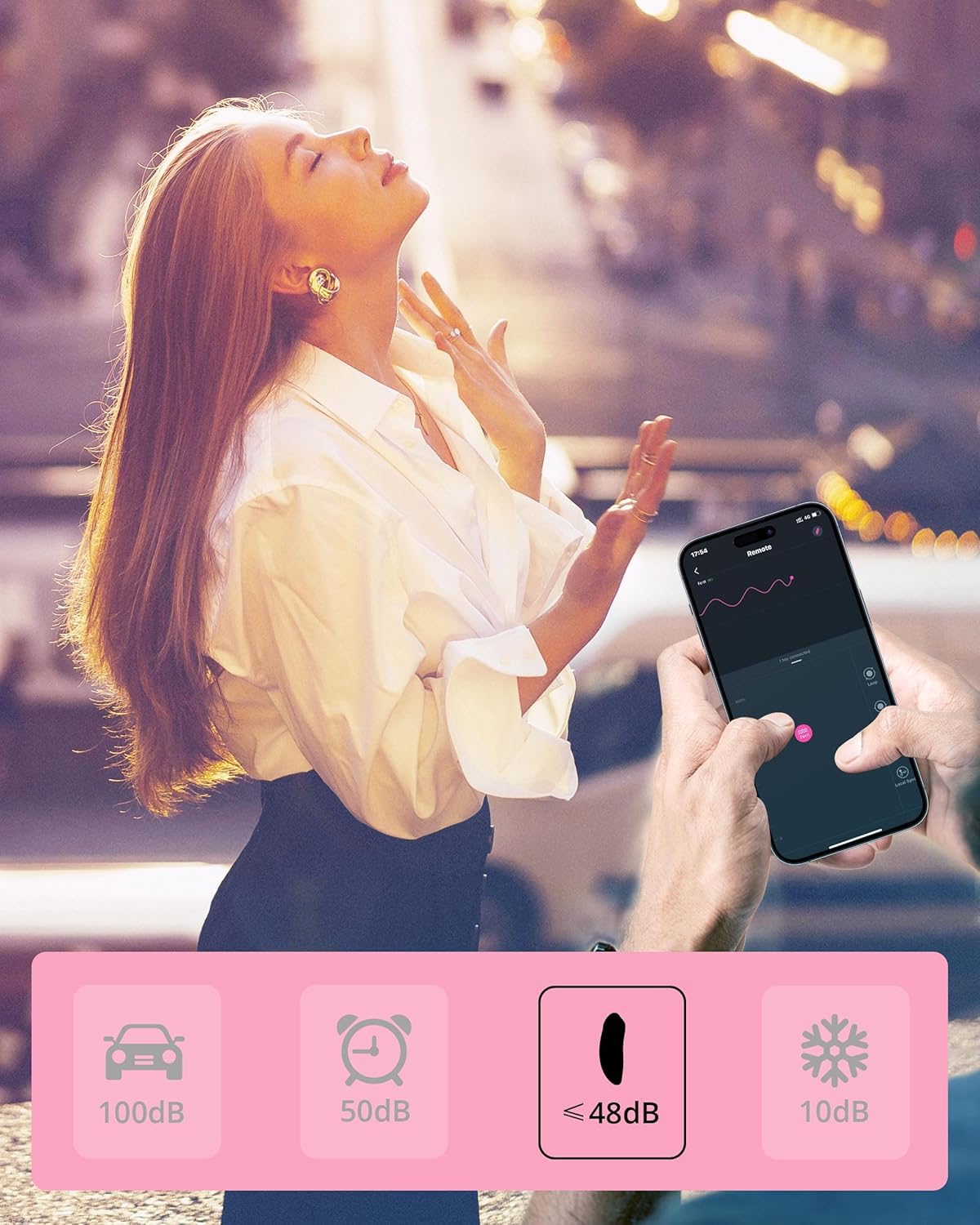 Lovense Ferri Vibe Quần Lót Từ Tính App Siêu Bí Mật