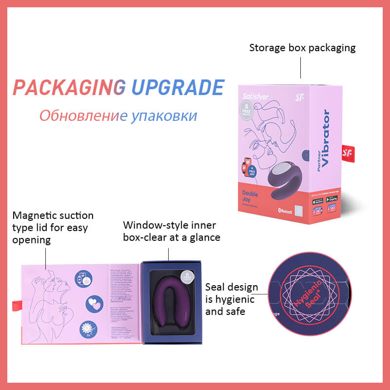 Satisfyer Double Joy Rung App Cặp Đôi Vui Nhộn Đỉnh