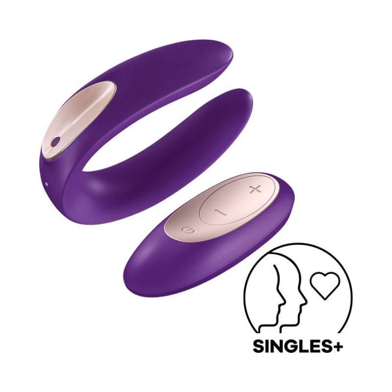Satisfyer Double Plus Remote Cặp Đôi Thâm Nhập Sâu