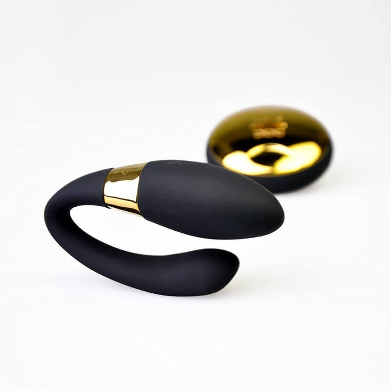 Lelo TIANI 24k Đen Điều Khiển Từ Xa Cặp Đôi Đam Mê