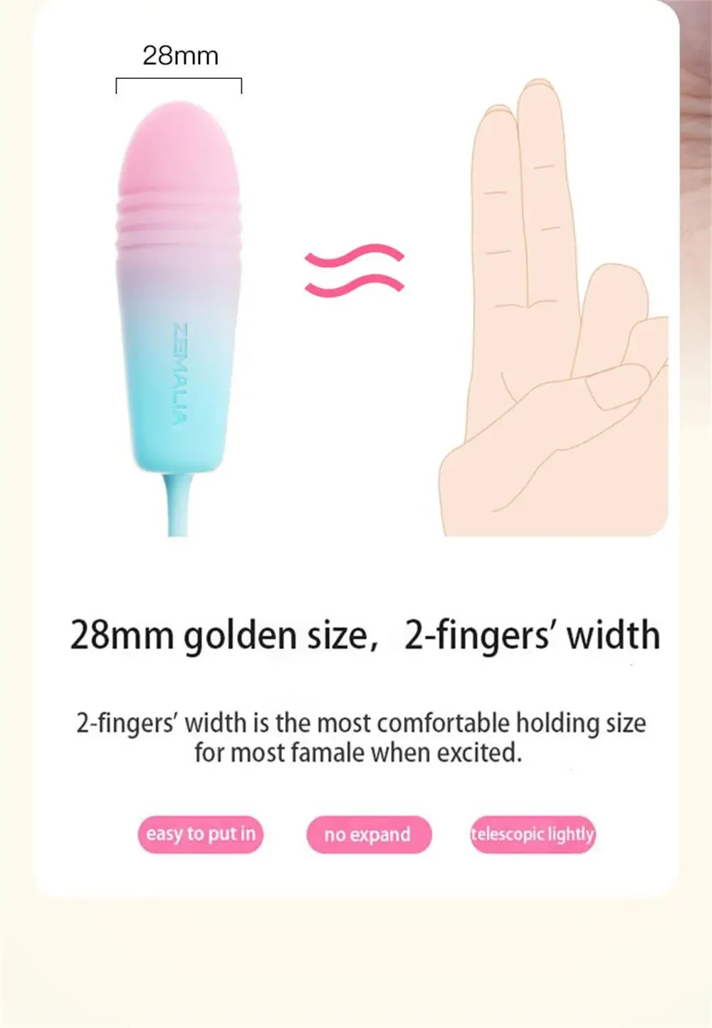 Bullet Rung Zemalia Telescopic APP Linh Hoạt
