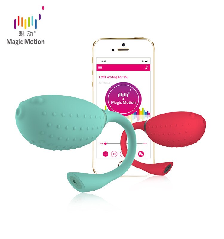 Magic Motion Fugu Trứng Rung APP Đeo Thông Minh