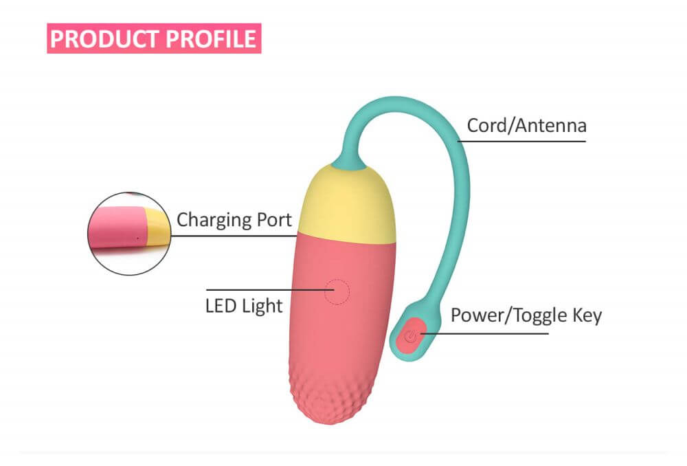 Trứng Rung Vini Lite Nhỏ Xinh Kích Thích Âm Vật Mãn Nhục