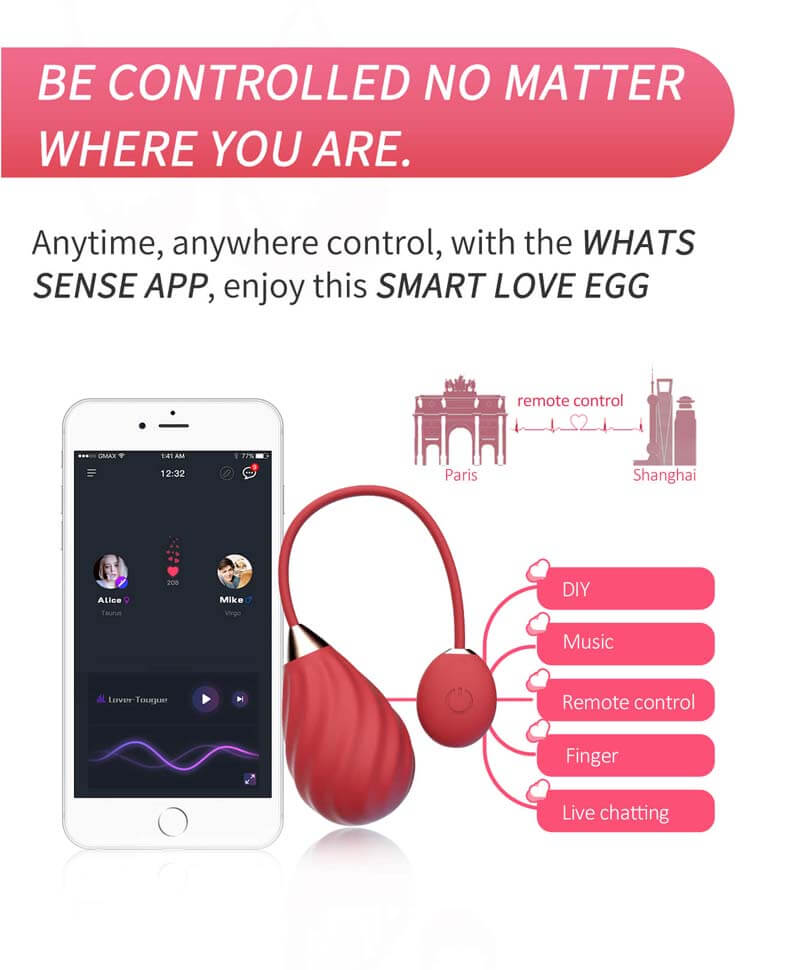 Trứng Rung Magic Sundae App Cặp Đôi Phiêu Lưu Hot