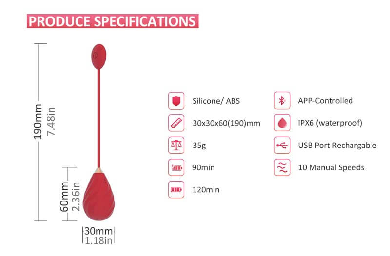 Trứng Rung Magic Sundae App Cặp Đôi Phiêu Lưu Hot