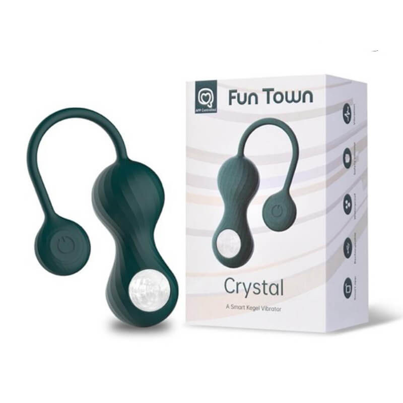 Magic Motion Crystal DUO kegel vibrator app tạ tăng co bóp