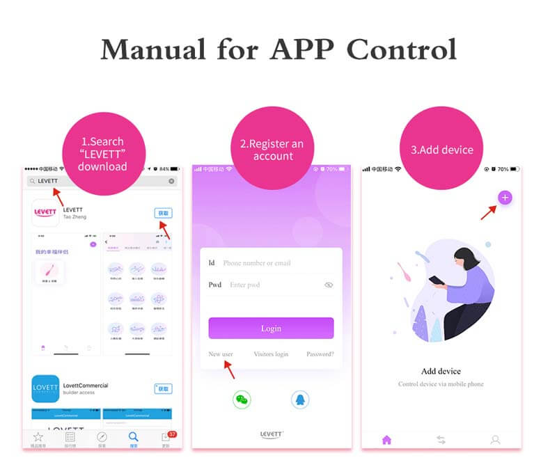 Kegel Ball Levett Vale App Điều Khiển Tập Luyện