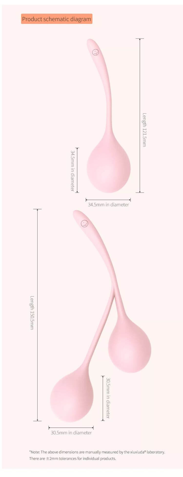 XIUXIUDA Tina Kegel Balls Tập Âm Đạo Siêu Hiệu Quả Sướng