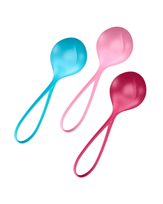 Satisfyer Kegel Balls Set Luyện Cơ Vú Vagina