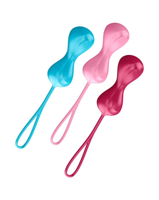 Satisfyer Power Balls Kegel Tập Luyện Ben Wa Nữ Thỏa Mãn