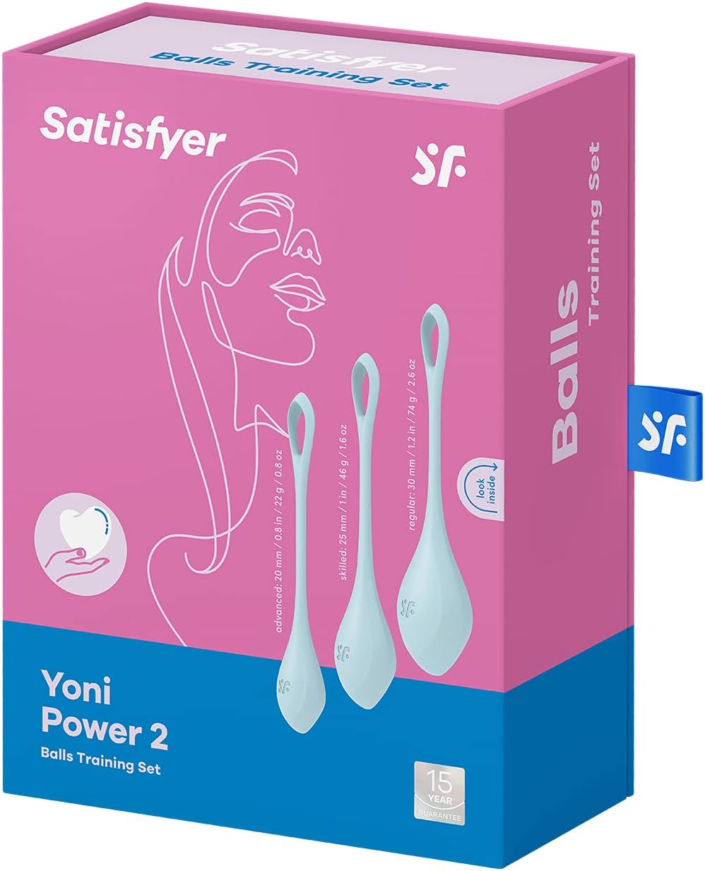 Satisfyer Yoni Power 2 Bi Kegel Tập Siết Chặt