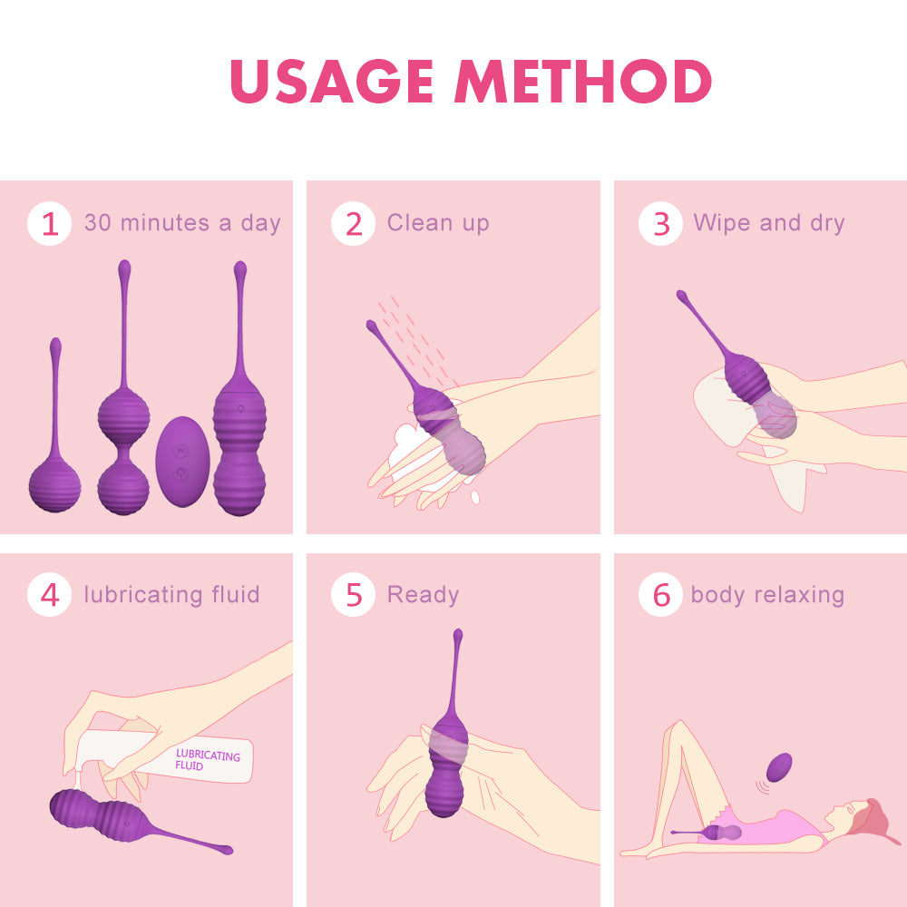S-Hande Sweetheart Kegel Ball Siết Chặt Sung Sướng