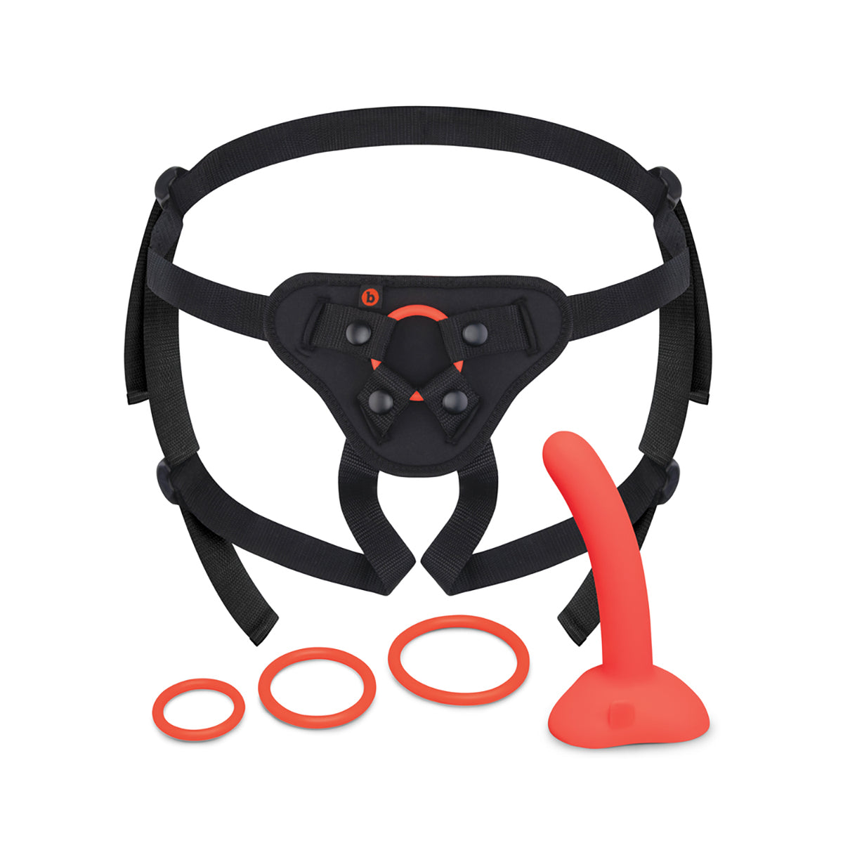 b-Vibe Beginner Strap-On Set Pegging Dễ Dàng Siêu Vui 